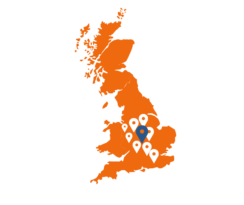 Buckinghamshire, Berkshire, Surrey, Hertfordshire, Oxfordshire, Leicestershire, Northamptonshire. We also cover parts of Worcestershire, Gloucestershire, and Derbyshire. (4)