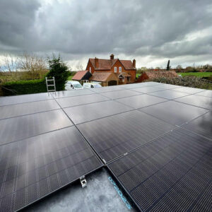 Solar Panels Across Flat Roof - High Wycombe