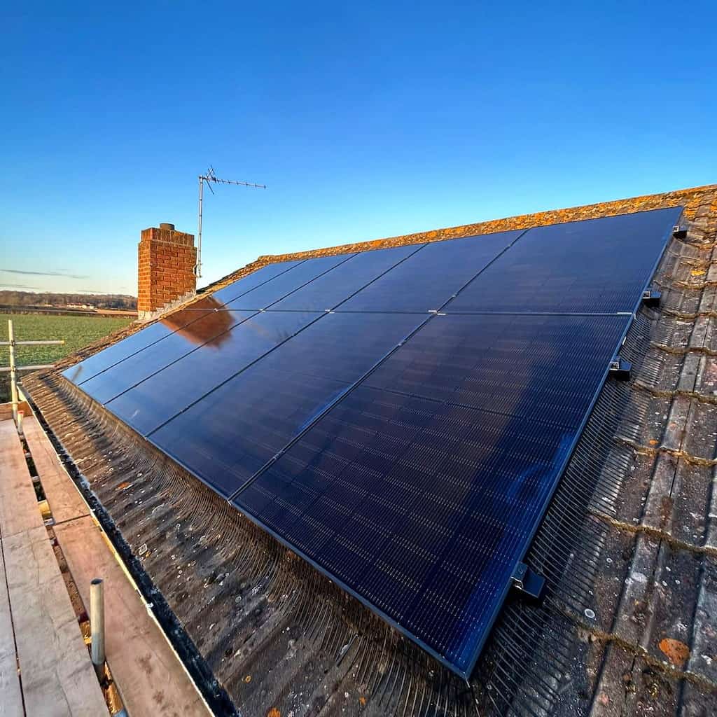 Medium Sized Solar Panel Installation