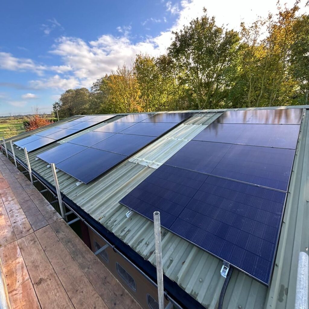 solar panels roof installation in Aylesbury