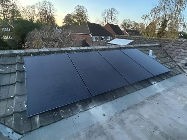penn domestic solar panel installation